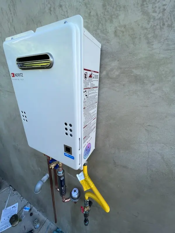 Tankless water heater installation for Woodland Park homes
