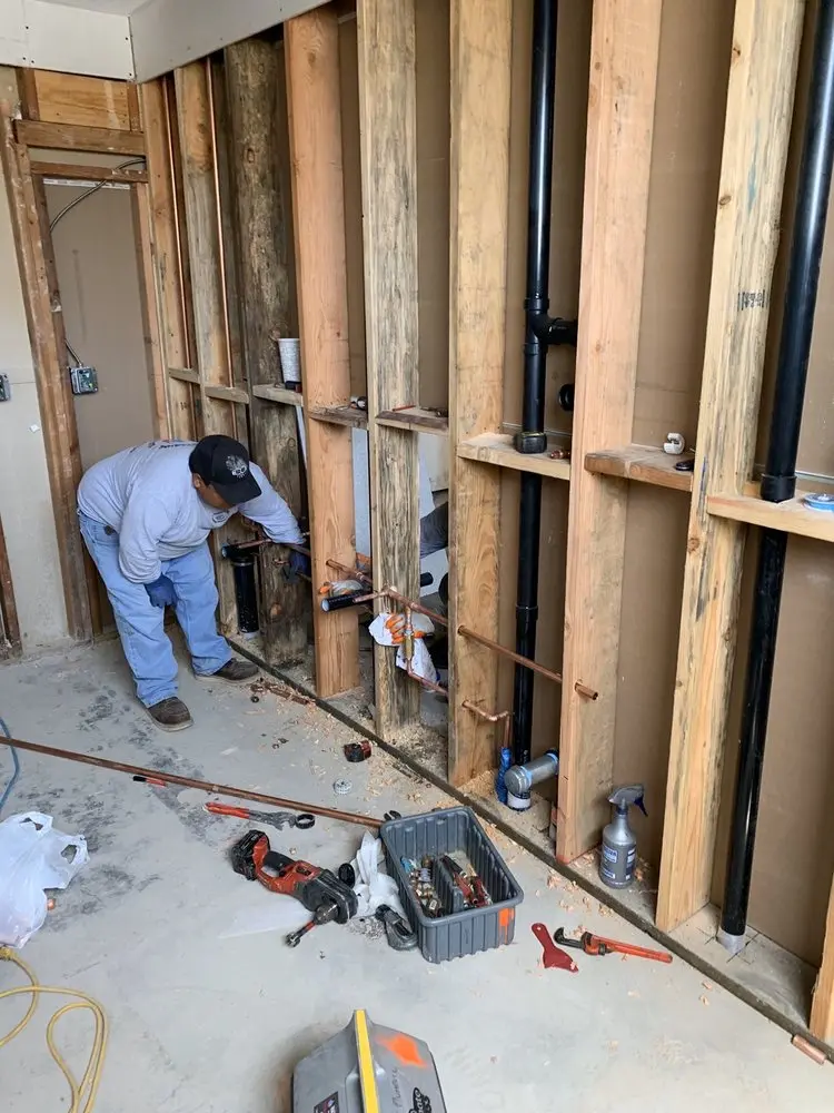 Commercial rough-in plumbing for Commercial Plumbing in Woodland Park